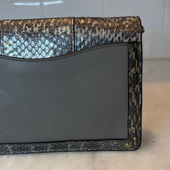Coach Bag Purse Handbag Crossbody Snakeskin  Dreamer Colorblock Convertible Bag - Picture 7 of 16